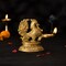 Brass Peacock Diya Annam Deepak Idol Oil Lamp Deepam with Base for Home Temple Mandir Office Diwali Decoration Kathu Vilakku Puja Diya - Deepawali Housewarming Return Gift